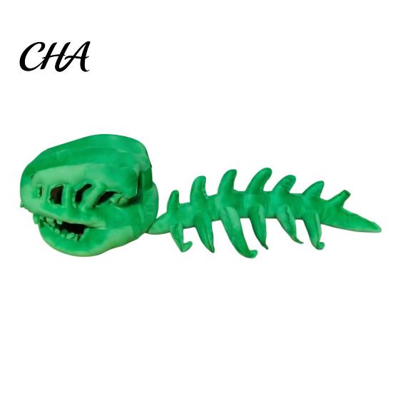 Carino Vestito da Gatto Costume Scheletro di Dinosauro, Completo con Cappuccio Peluche, Spettrale Abbigliamento per Animali Domestici per Social Media Halloween per Gattini Dolcetto o Scherzetto, Divertente Foto
