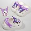 Non-slip summer children's clogs baby slippers for girls cute cartoon summer shoes