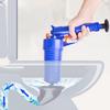 Air Power Sewer Dredge Tool with 4 Sized Suckers Pipe Dredge Tool Drain Cleaner Pump for Kitchen Bathroom Dredge Pipe