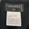CHANEL P24980V15543 wool skirt black wool Used