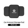 Car Center Console Protector Cover Armrest Box Cushion With Storage Function For VW Scirocco Polo Tiguan Sharan Touran