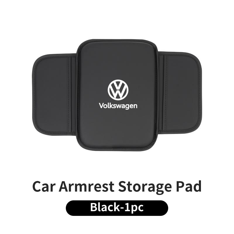 Car Center Console Protector Cover Armrest Box Cushion With Storage Function For VW Scirocco Polo Tiguan Sharan Touran