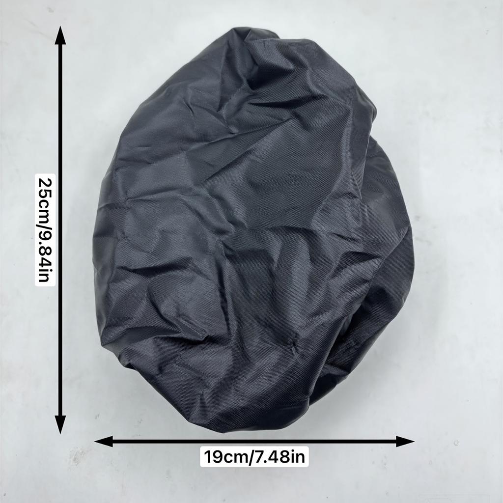 Waterproof Bike Seat Rain Cover Durable PVC UV Protection Fits Most Saddles Black For Mountain, Road Outdoor Cover