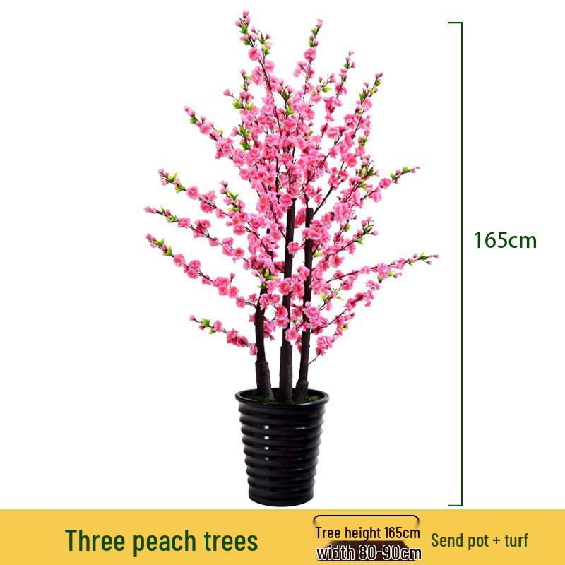 Large Artificial Money Tree Decorative Indoor Plant - Fake Green Bonsai for Living Room Floor