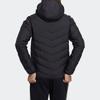 Adidas Neo 3-Stripes Lightweight Down Jacket With Hood Men Outerwear Black H45252