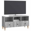 TV Stand Grey Sonoma 102 x 34.5 x 50 cm Engineered Wood