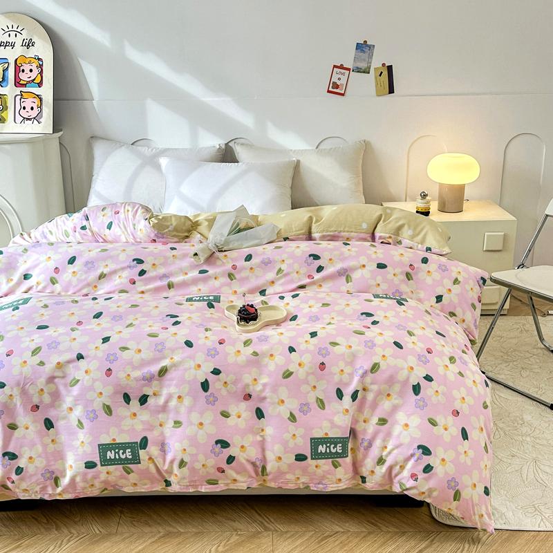 Cotton Printed Duvet Cover, Multi-color Duvet Cover, Soft Oversized Duvet Cover, Double Comfortable Single Duvet Cover