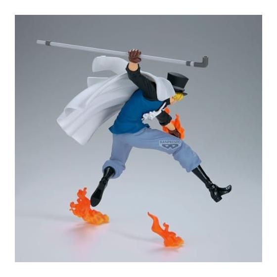 Banpresto Sabo One Piece Action Figure BATTLE RECORD COLLECTION SABO 12cm BP29651P Multicolor Collector Figure Perfect for Anime Fans