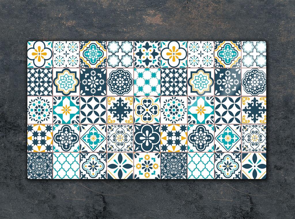 SZKLANA DESKA DO KROJENIA 52x30 MOZAIKA