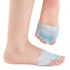 1Pair Five Hole Honeycomb Forefoot Pad Toe Separator Hallux Valgus Corrector Bunion Overlapping Protector Toe Sleeve Fixator