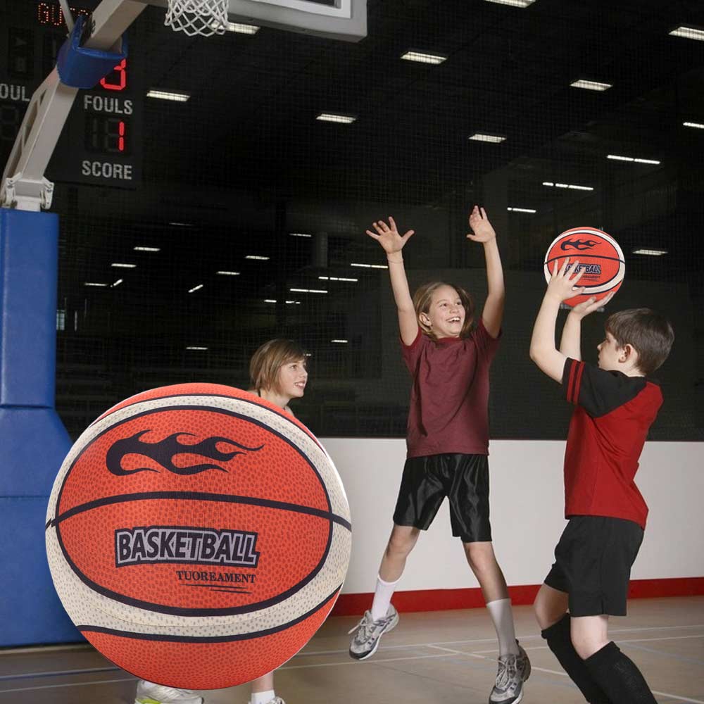 Low Decibel Silent Bouncing Basketball 18cm/21cm/24cm Elastic Practice Ball Children Toys