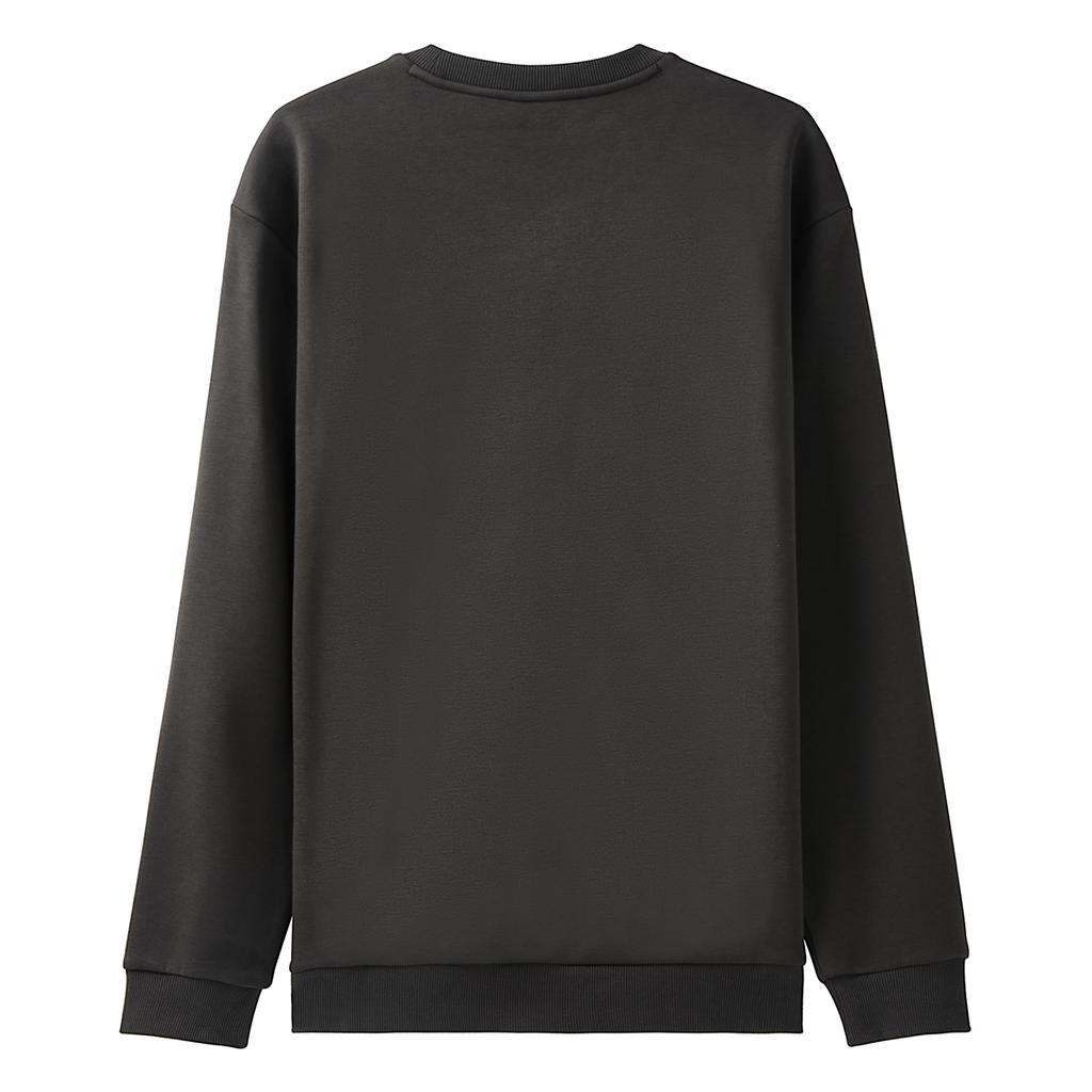 Li-Ning Casual Versatile Simple Round Neck Letter Print Loose Comfortable Sweatshirt Unisex sweatshirt AWDVG81-5