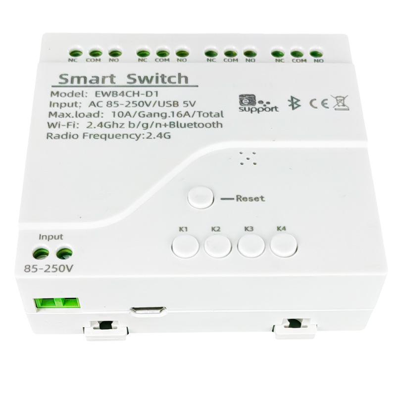 eWeLink Smart WiFi & Bluetooth Remote Relay Switch Module with Jog/Interlock Control
