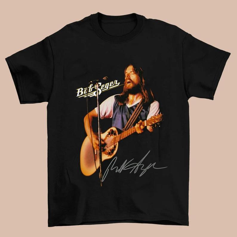 Bob Seger Signature Short Sleeve Cotton T- Shirt Unisex All Size