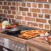 Szklana płyta ochronna na kuchenkę 2x30x52 Pizza
