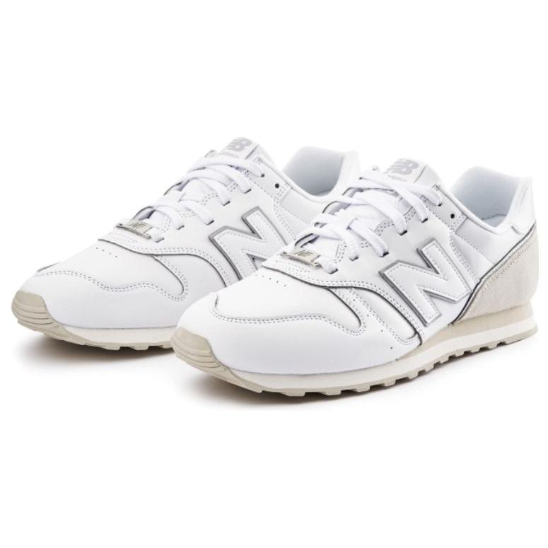 New Balance NB 373 Minimalist Retro Synthetic Leather Low-Top Casual Running Shoes Unisex Sneaker White ML373PB2