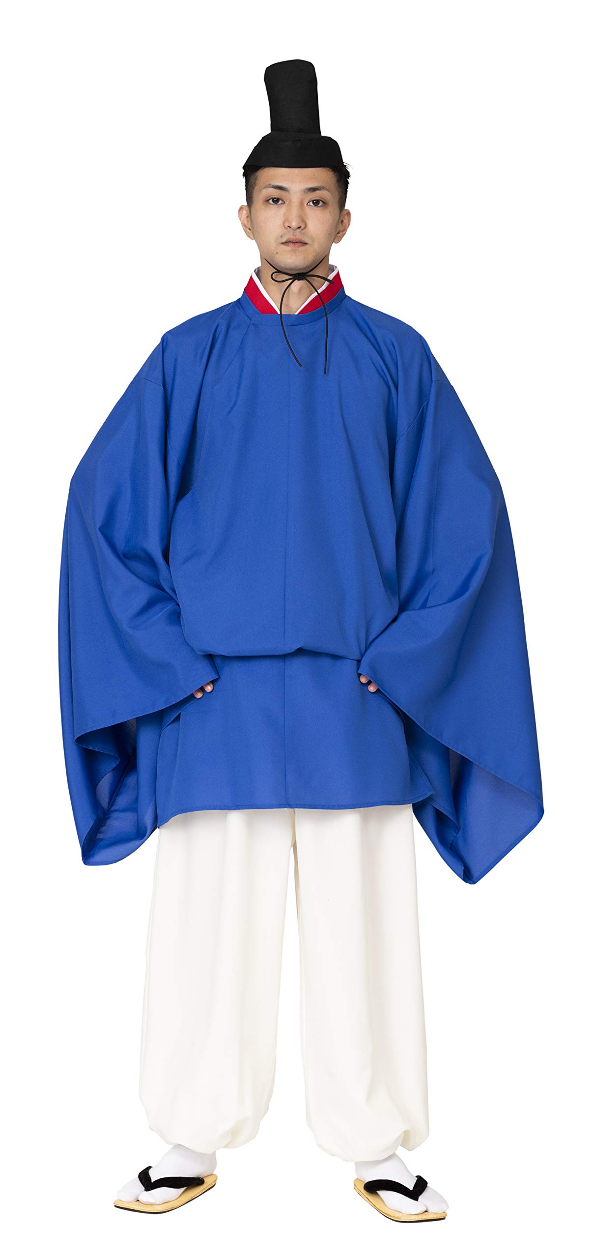 

Костюм синтоистского священника Clearstone Cosplay на Хэллоуин, мужской, унисекс, синий синий