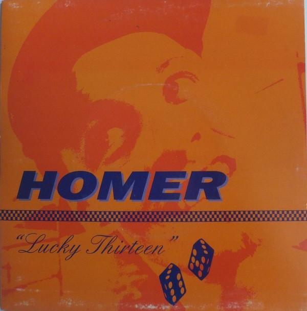 

7inch Record HOMER - Lucky Thirteen PLAT1001 Platform Record 1995 UK Rock Used