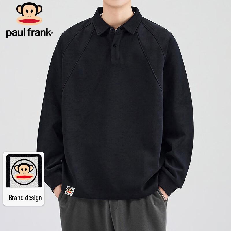 Paul Frank Men's Long-Sleeve POLO Sweatshirt