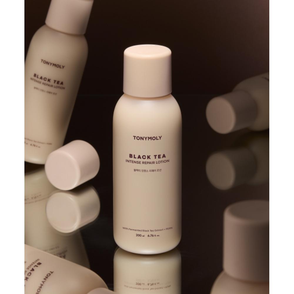 Tonymoly Black Tea Intense Repair Serum+toner Or Lotion  50ml+200ml 