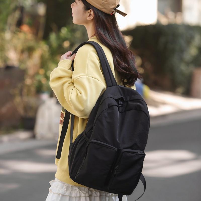 Plecak damski wielofunkcyjny plecak sportowy na zewnątrz torba podróżna jednokolorowa torba szkolna torba dojazdowa dla ucznia torba górska