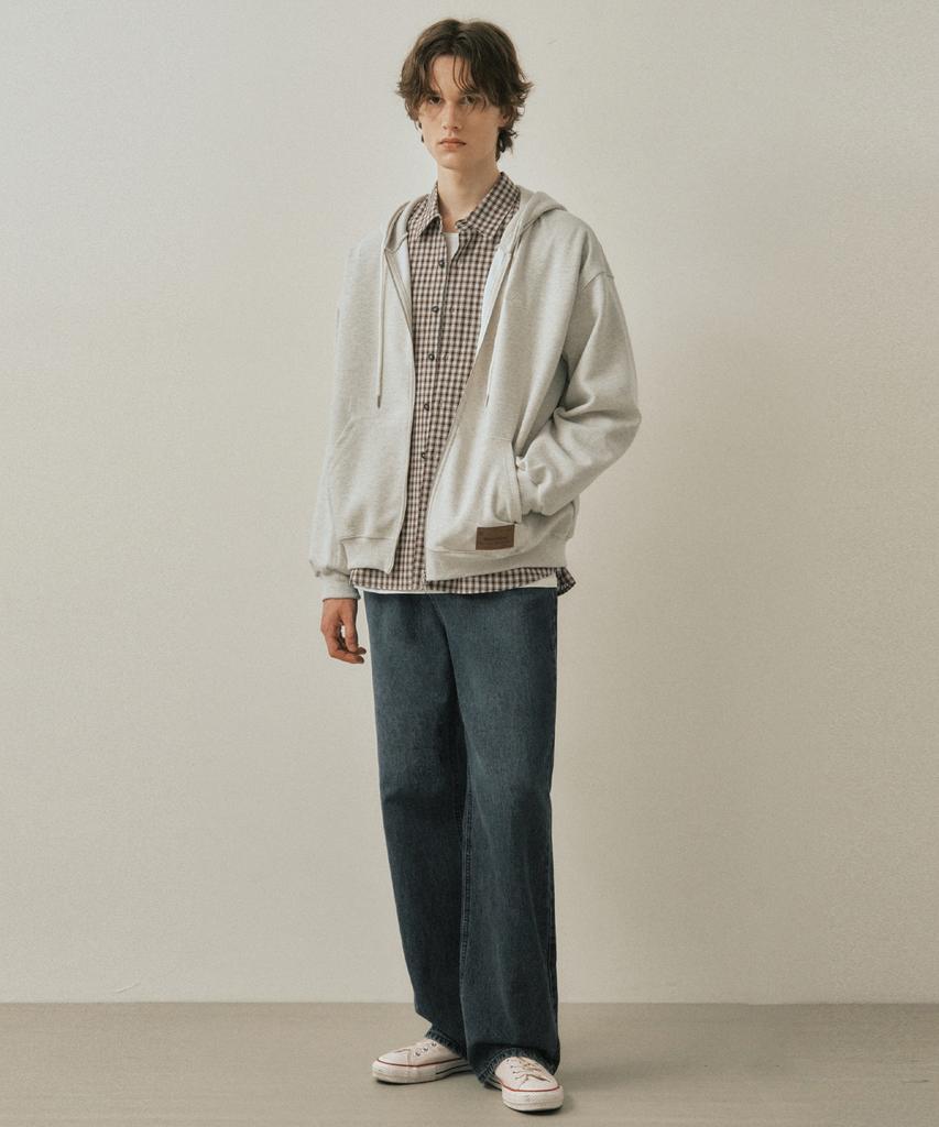Wednesday Oasis Four Seasons Signature Two-Way Hooded Zip-Up_Oatmeal(W25-Ot11)