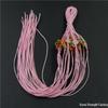 Handmade Nylon Chinese Knot Tassel with Jade Thread: Square Flower Ornament for Year of the Horse