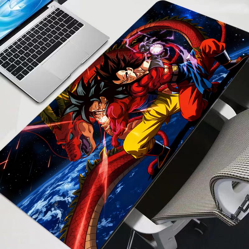 Large Gaming Mouse Pad Durable Max Dragon Ball Anime PC Computer Gamer Desk Mat For CS GO LOL XXL Laptop Kawaii Mousepad