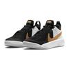 Nike Team Hustle D10 Gs Black White Photon Dust Metallic Gold CW6735-002