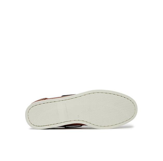 Polobotky Tommy Hilfiger Th Boat Shoe Core Lth FM0FM05569 hnědé