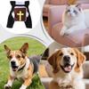 Funny Dog Outfit Pet Minister Clothes Pet Apparel Cute Dress Up For Christmas Events Themed Birthdays Holiday Halloween Parties