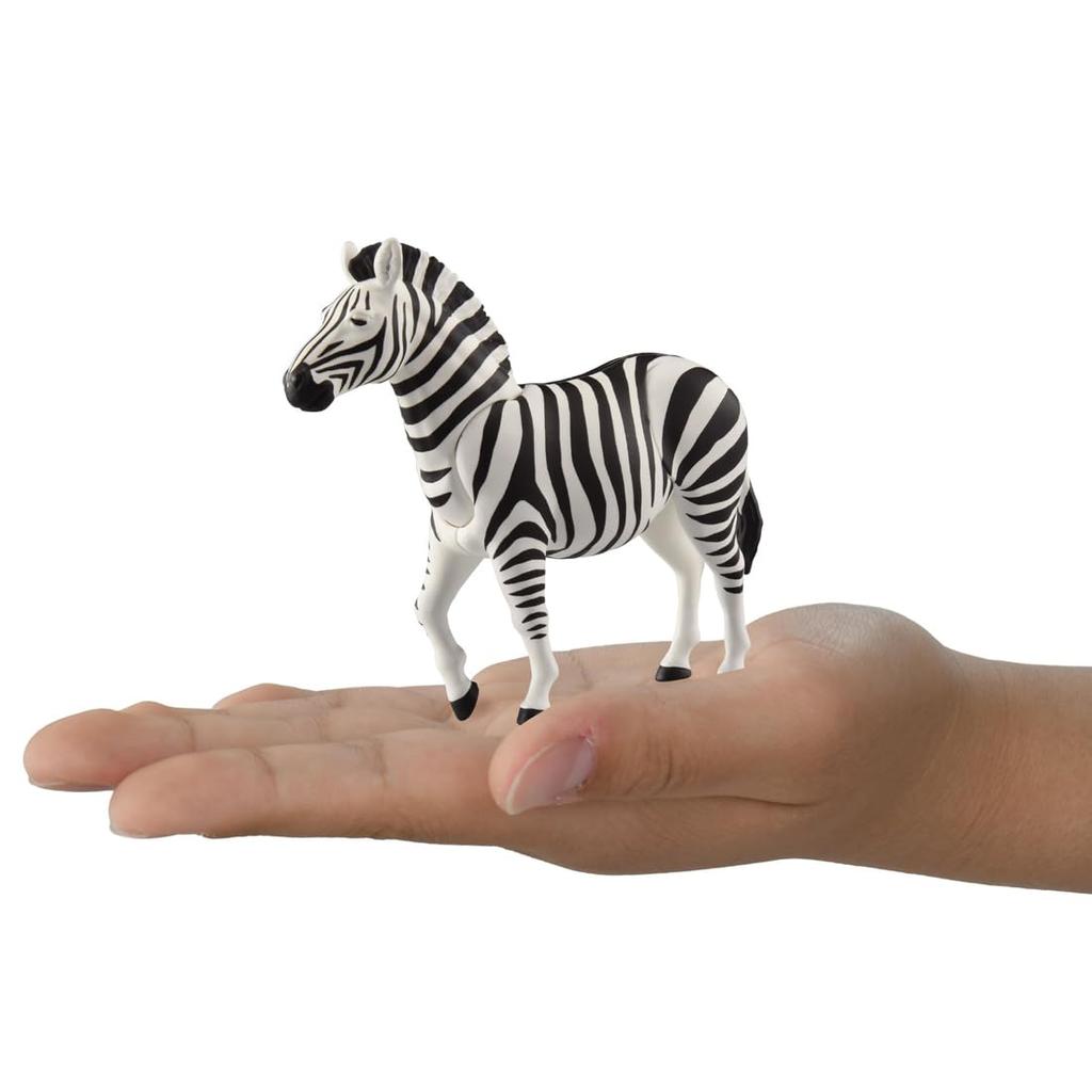 TAKARA TOMY AniA AL-37 Zebra Animal Toy for Ages 3 and Up