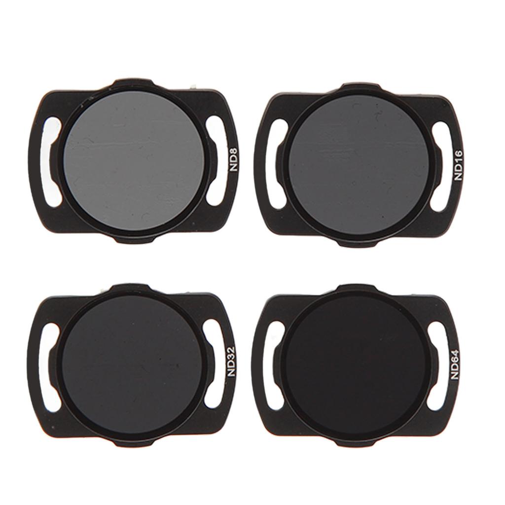 Drone ND Filters Kit ND8 ND16 ND32 ND64 Optical Glass Waterproof Scratchproof Drone Filters Kit for