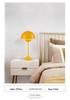Nordic Modern Mushroom Bedside Lamp by Danish Designer - Creative Floral Bud Style for Bedroom or Wedding Decor.