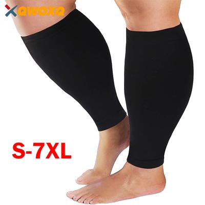 Manchons de Compression pour Mollets Grande Taille S-7XL 30-40mmHg Pour Hommes Course à Pied Athlétisme Varices Soutien Médical