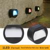 Solar Outdoor Step & Wall Lamp for Garden and Courtyard Decoration