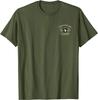 101. US-Luftlandedivision Fallschirmjäger Unisex T-Shirt Kurzarm Freizeit 100% Baumwolle Rundhals Sommer T-Shirt