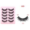 5 Pairs Of Stage Performance Eyelashes Natural Thick Artificial Cross Fairy Hair Eyelashes