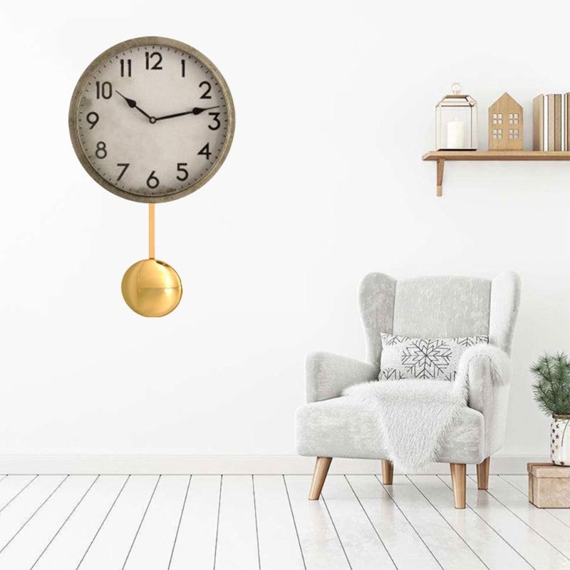 Vintage Styles DIY Clock Mechanism Kits with Hourly Chimes Music Box and Metal Pendulum Clock Movement 2 Set of Hands