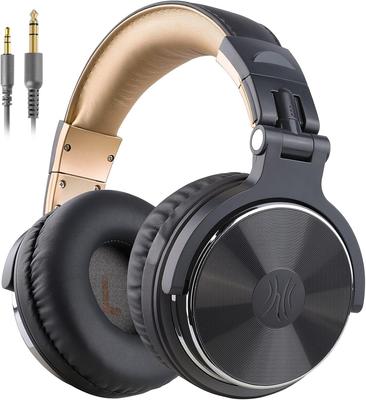 OneOdio Monitor Headphones DJ Headphones Single-Ear Monitoring Suitable for Studio Recording, Instrument Practice, Mixing, TV Viewing, Movie Watching,