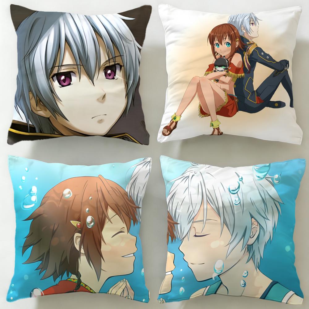Anime Gargantia on the Verdurous Planet Cushion Cover Soft EasyWash Pillow Case Versatile for Couch Bed Travel and Office