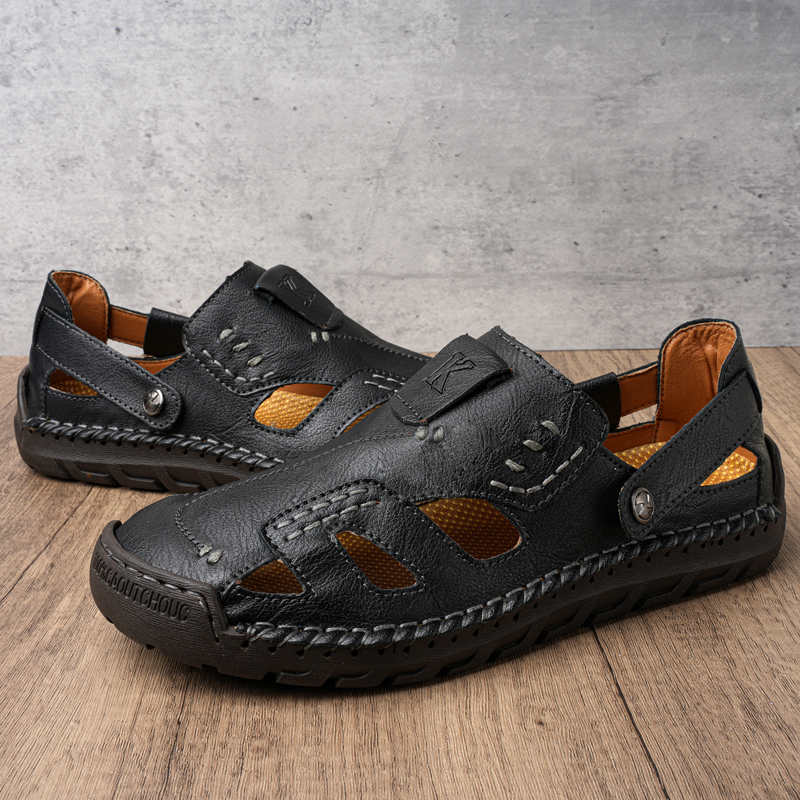 Fashion Lace Up Platforme Slippers Men's Home New Summer Sandals For Men Shoes Training Sneakers Sports To Play Sapa Caregiver