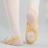 Fashion Elastic Fabric Dance Shoes Socks for Women and Girls Ballet Dancing Rotation Half-Foot Slip-On Soft-Soled Training Figure Shoes