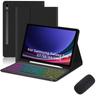 Samsung Tab S10 Lite RGB Backlit Bluetooth Keyboard Case with Detachable Keyboard for S11/S9 FE
