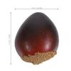 30 Pcs Foam Chestnut Artificial Nuts Decorations Fake Food Prop Nut Model Display Easy Clean Lightweight Portable