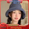 2025 Korean Style Women's Fresh Fashion Bucket Hat - Spring/Summer Sun Protection Trend