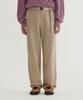 Easy Pants Twill 1-Tuck Pants Beige