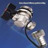 User Friendly Heating System Valves  with Temperature Resistance High Efficiency Radiator Valves for Long Term Use