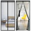 Big Size Magnetic Screen Door, Easy-install Strong Magnets Anti Mosquito Fly Curtain with Reinforced Hook & Loop for Kitchen, Living Room