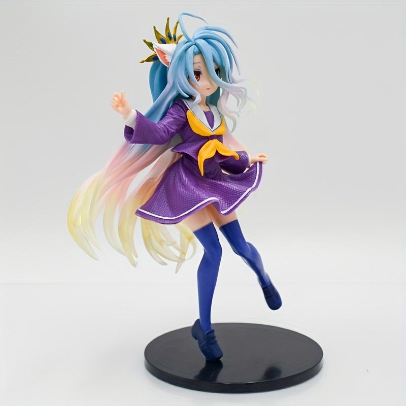 19CM Anime NGNL No Game No Life White Figure Anime PVC Anime Action Figures Model Collection Ornament Anime Model Toy Gift